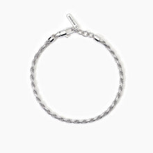 Carica l&#39;immagine nel visualizzatore di Gallery, Bracciale da uomo in argento con catena corda EVERY DAY Mabina 533800
