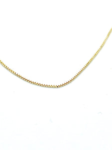 Venetian chain 18kt yellow gold (750m) 50 cm art.72105