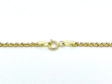 Load image into Gallery viewer, Copy of the Rope Chain in 18kt yellow gold (750m) 50 cm art 72110
