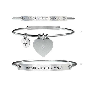 Bracciale Da Donna in acciao ciondolo cuore Kidult 731053