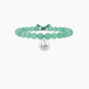 Bracciale Elastico Da Donna Con Amazzonite Kidult 731158