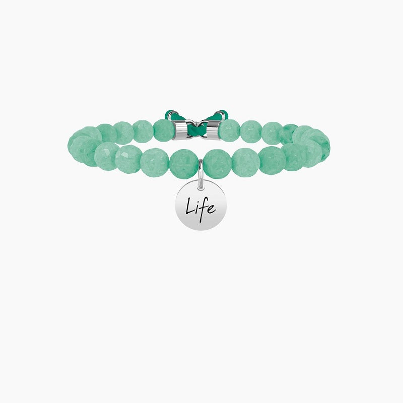 Bracciale Elastico Da Donna Con Amazzonite Kidult 731158