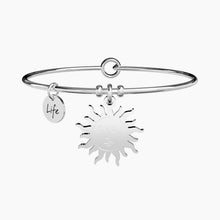Carica l&#39;immagine nel visualizzatore di Gallery, Bracciale Da Donna In Acciao Con Ciondolo A Forma Di  Sole Kidult 731322

