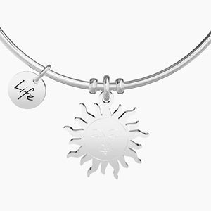 Bracciale Da Donna In Acciao Con Ciondolo A Forma Di  Sole Kidult 731322