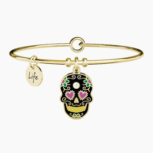 Bracciale rigido da donna teschio messicano Kidult 731661