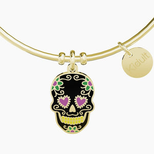 Bracciale rigido da donna teschio messicano Kidult 731661