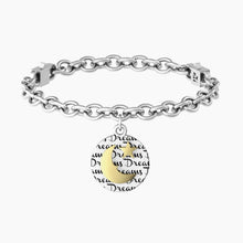 Carica l&#39;immagine nel visualizzatore di Gallery, Bracciale da donna in acciaio con catena rolò &quot;comfort fit&quot; Kidult 731971

