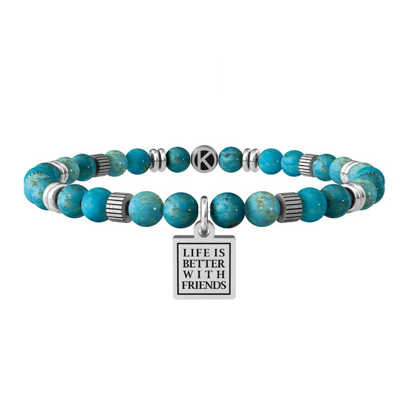Bracciale Da uomo Elastico In Acciaio Kidult 731990