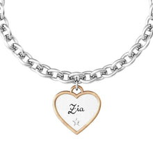 Carica l&#39;immagine nel visualizzatore di Gallery, Bracciale Da Donna In Acciaio Con Catena Rolò Kidult 732023

