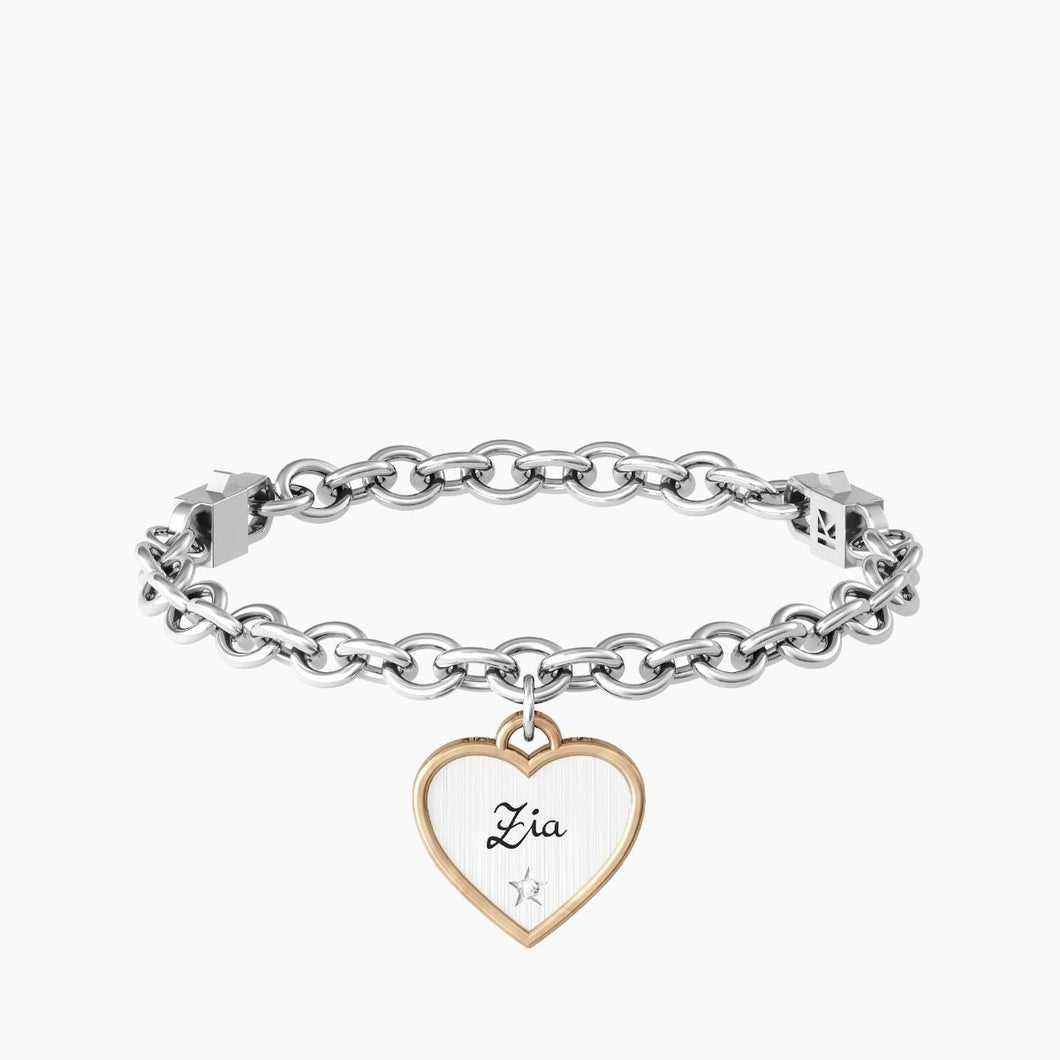 Bracciale Da Donna In Acciaio Con Catena Rolò Kidult 732023