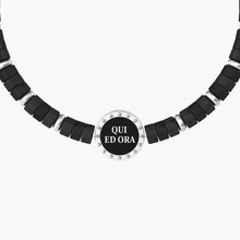 Cargar imagen en el visor de la galería, Pulsera elástica de hombre Kidult 732053 lava negra
