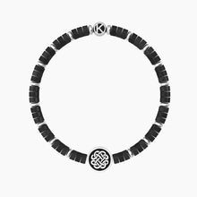 Cargar imagen en el visor de la galería, Pulsera elástica de hombre Kidult 732053 lava negra
