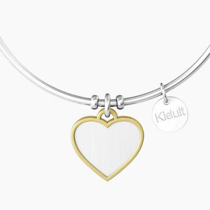 Bracciale rigido da donna  con ciondolo a cuore Kidult 732081