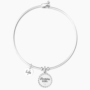 Bracciale da donna rigido per compleanno Kidult 732097