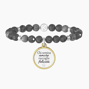 Bracciale Da Donan in labradorite Chi semina amore... Kidult 732103