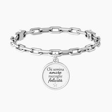 Load image into Gallery viewer, Women&#39;s Steel Bracelet Who Seeds Love ... &quot;Comfort Fit&quot; Kidult 732104
