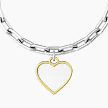 Carica l&#39;immagine nel visualizzatore di Gallery, Bracciali In Coppia con catena e frase amor vincit omnia Kidult 732131
