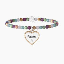 Carica l&#39;immagine nel visualizzatore di Gallery, Bracciale da donna elastico amica con pietre multicolor Kidult 732141
