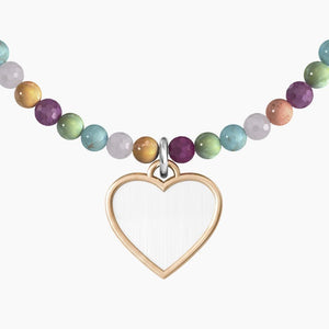 Bracciale da donna elastico amica con pietre multicolor Kidult 732141