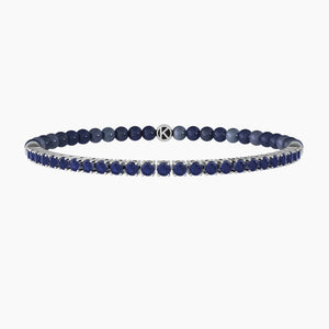 Pulsera elástica hombre sodalita azul Kidult 732168