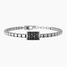 Carica l&#39;immagine nel visualizzatore di Gallery, Bracciale da uomo in acciaio con frase laurea Kidult 732170
