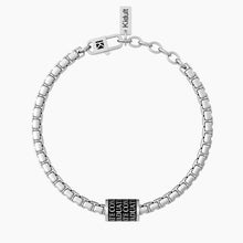 Carica l&#39;immagine nel visualizzatore di Gallery, Bracciale da uomo in acciaio con frase laurea Kidult 732170
