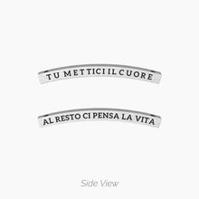 Cargar imagen en el visor de la galería, Pulsera de hombre con piedras de colores y placa rectangular Kidult 732184
