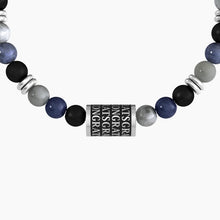 Cargar imagen en el visor de la galería, Pulsera de hombre Kidult 732189 con charm y piedras de colores
