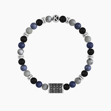 Cargar imagen en el visor de la galería, Pulsera de hombre Kidult 732189 con charm y piedras de colores
