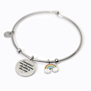 Pulsera de acero Kidult HULA-HOOP 732194 para mujer