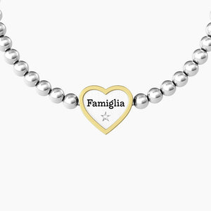 Pulsera Elástica De Mujer Con Colgante Corazón Kidult 732210