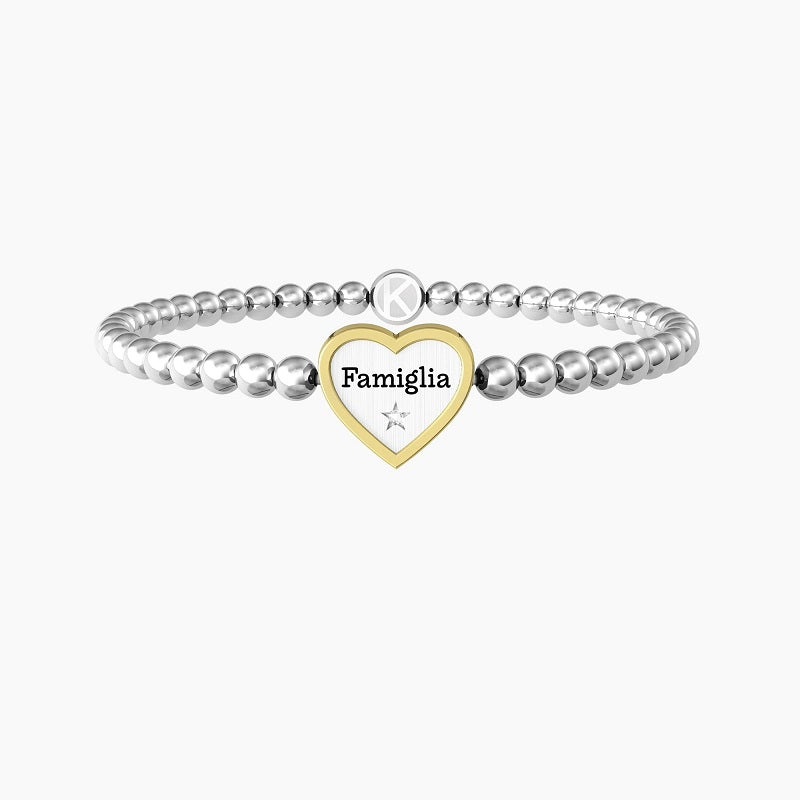 Pulsera Elástica De Mujer Con Colgante Corazón Kidult 732210
