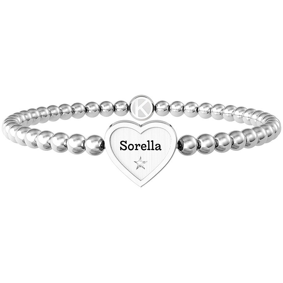 Bracciale Elastico Da Donna Con Sfere Lucide Kidult 732213