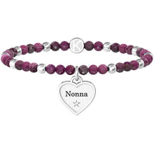 Load image into Gallery viewer, Women&#39;s Bracelet With Fuchsia Agate Kidult 732217
