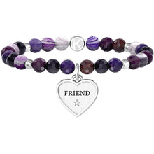 Carica l&#39;immagine nel visualizzatore di Gallery, Bracciale Da Donna Con Agata e Ciondolo Kidult 732219

