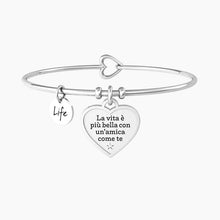 Load image into Gallery viewer, Women&#39;s Rigid Bracelet With Heart Pendant Kidult 732224
