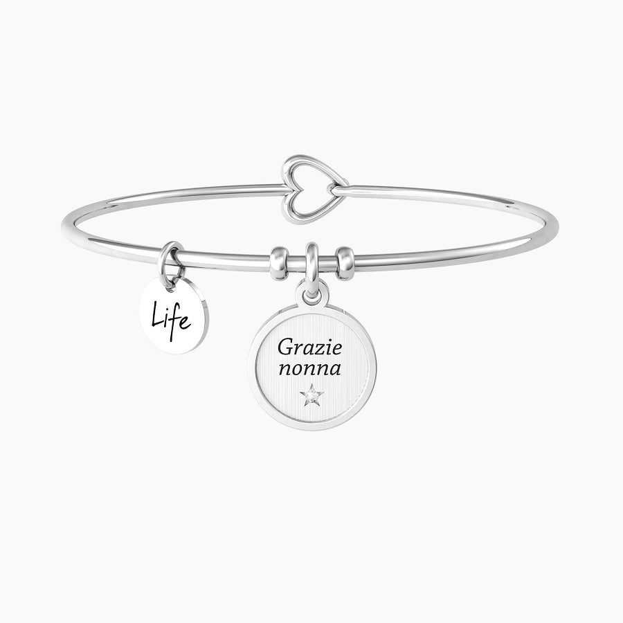 Bracciale Da Donna Con Ciondolo Tondo Kidult 732229