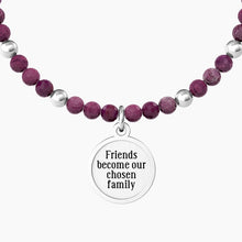 Carica l&#39;immagine nel visualizzatore di Gallery, Bracciale Da donna Con Agata Fucsia E Ciondolo Kidult 732232
