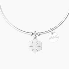 Carica l&#39;immagine nel visualizzatore di Gallery, Bracciale Rigido Con Ciondolo Fiocco Di Neve Kidult 732233

