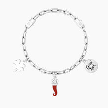 Carica l&#39;immagine nel visualizzatore di Gallery, Bracciale Regolabile Da Donna Portafortuna Con Ciondoli Kidult 732235
