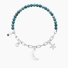 Carica l&#39;immagine nel visualizzatore di Gallery, Bracciale Da Donna Agata Azzurra E Ciondoli Kidult 732237
