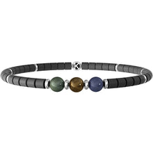 Cargar imagen en el visor de la galería, Pulsera de hombre Kidult con hematita Rondelle 732244
