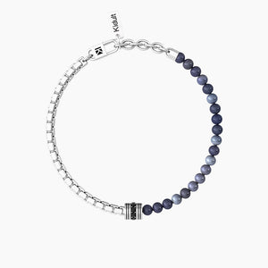 Bracciale Da Uomo Con Dumortierite Blu Kidult 732252
