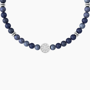 Pulsera de hombre Kidult con dumortierita azul 732254