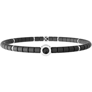 Pulsera de hombre Kidult con hematita Rondelle 732255