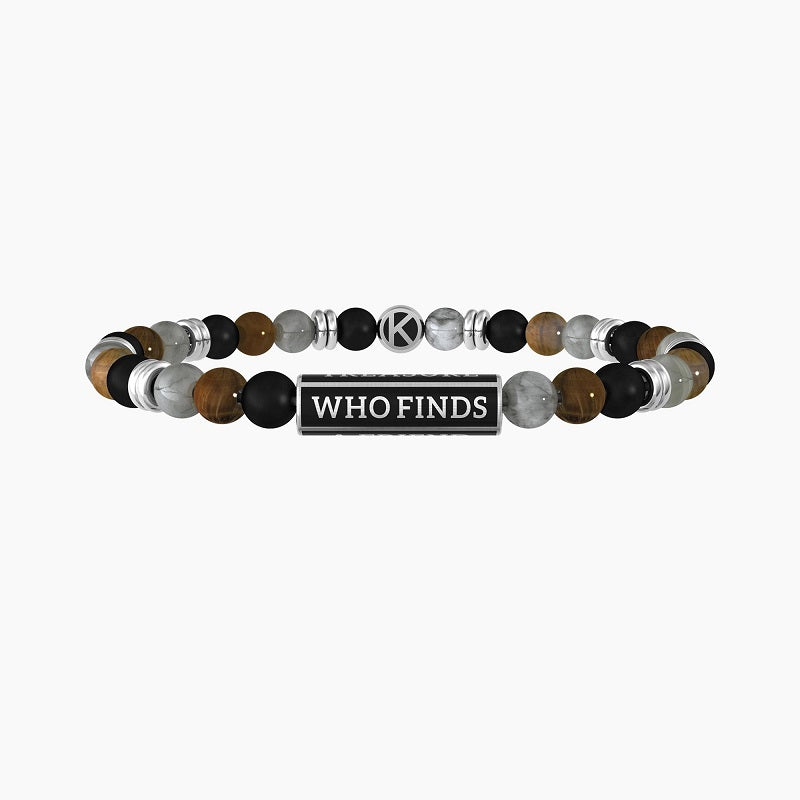 Bracciale Da Uomo Con Pietre Naturali Kidult 732261