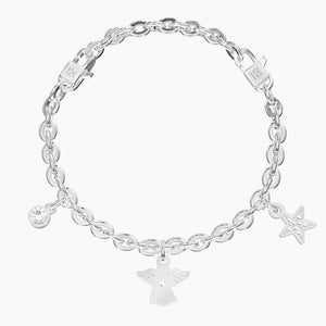 Bracciale regolabile da donna con ciondolo angelo Symbols Kidult 732283