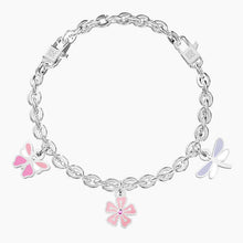 Cargar imagen en el visor de la galería, Bracciale regolabile da donna con ciondolo farfalla PRIMAVERA Life Kidult 732285

