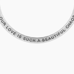 Coppia di bracciali elastici per lui e lei con frase Kidult 732358