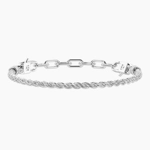 Bracciale componibile da donna con catena corda Kidult 732379